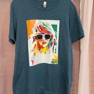 Graphic Tee with Colorful Print